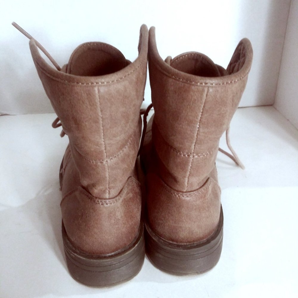 Boots, Size 8 Boots, Lace-Up Boots, Ankle Booties, Vintage Boots, Women's Boots - Picture 12 of 13